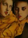 Tamara De Lempicka  La sciarpa arancione 1927
